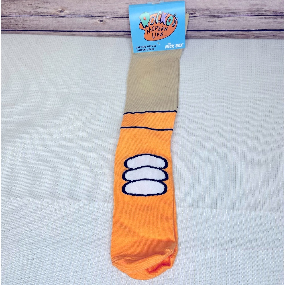 NWT Rocko’s Modern Life Official Nickelodeon Cosplay Socks